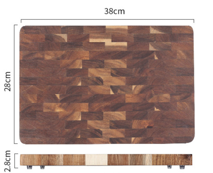 Acacia End Grain Cutting Board