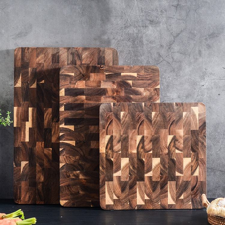 Acacia End Grain Cutting Board